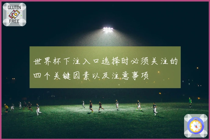 世界杯下注入口选择时必须关注的四个关键因素以及注意事项