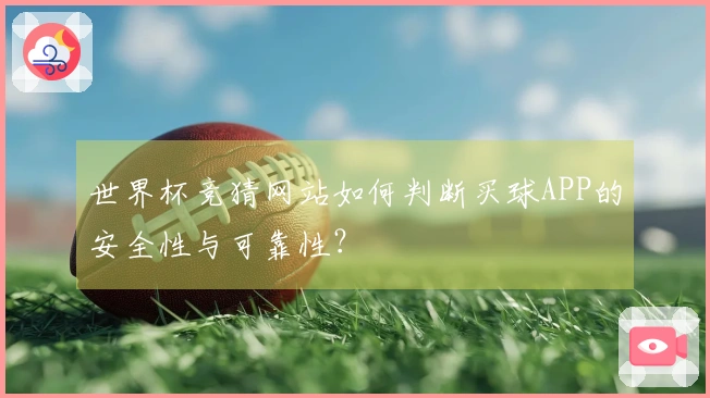 世界杯竞猜网站如何判断买球APP的安全性与可靠性？